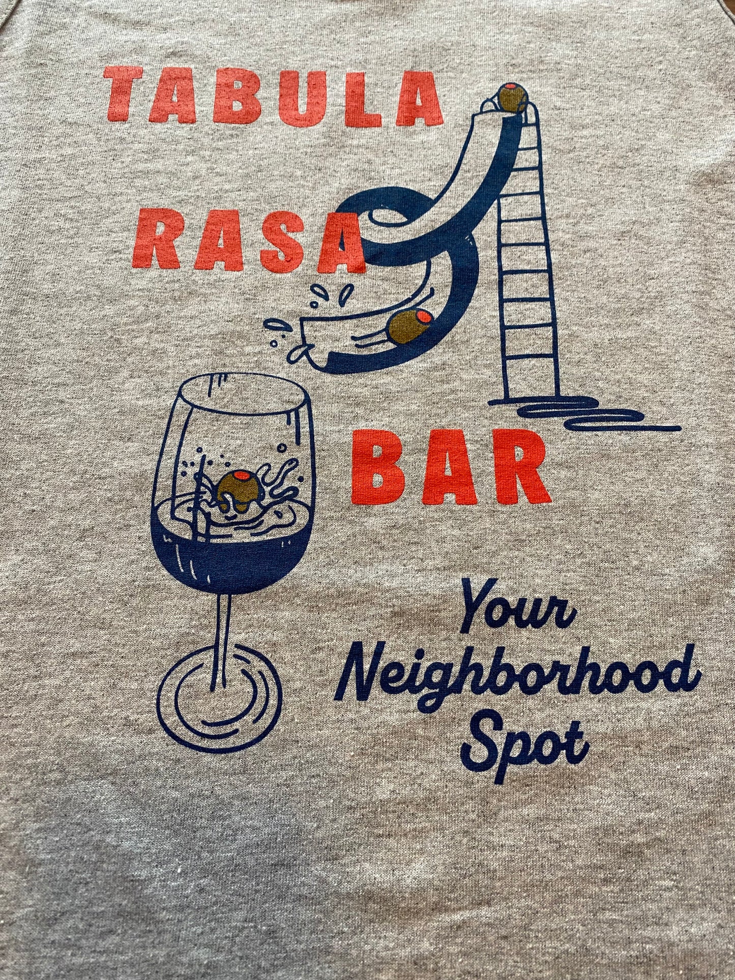 TRB x Sasa Studio Olive Slide Grey Tank Top