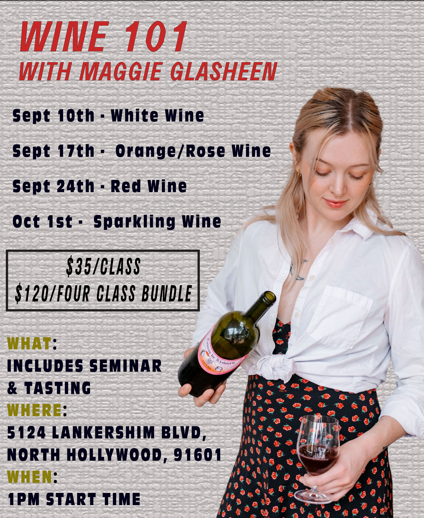 Wine 101 Class