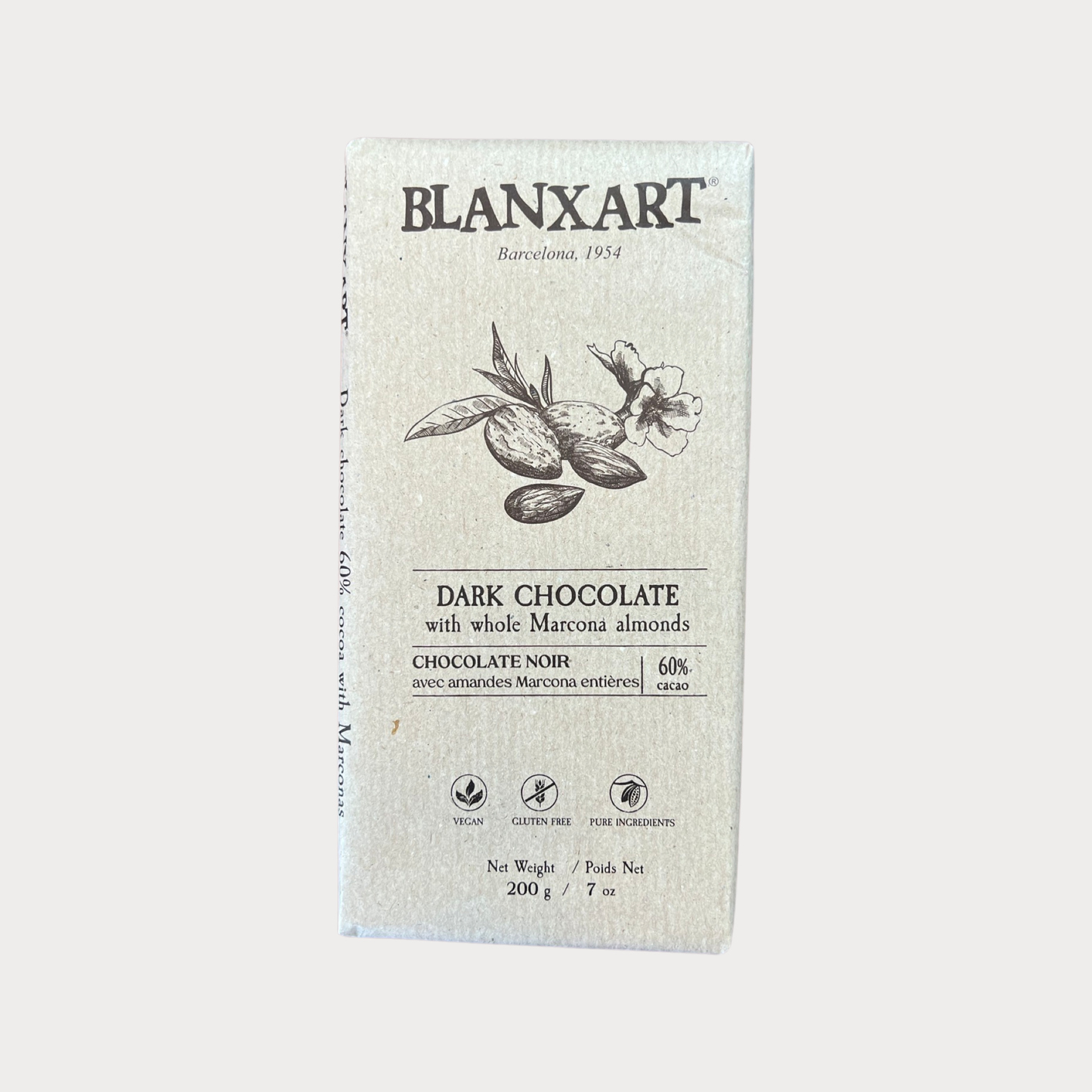 Blanxart Dark Chocolate with Almonds