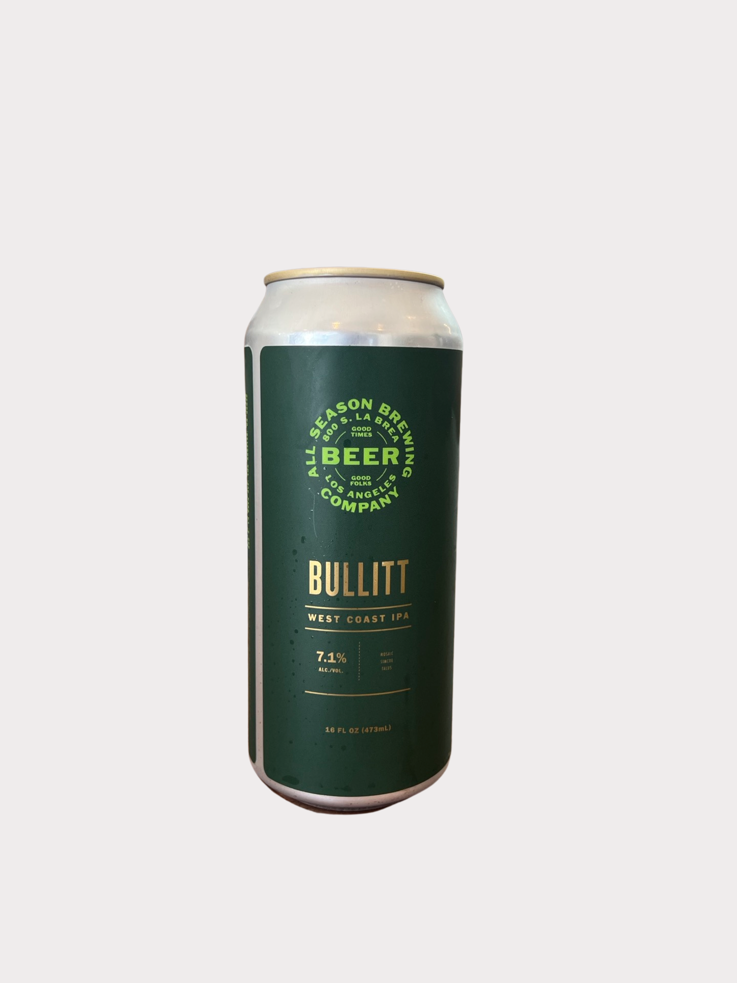 All Seasons Bullitt West Coast IPA