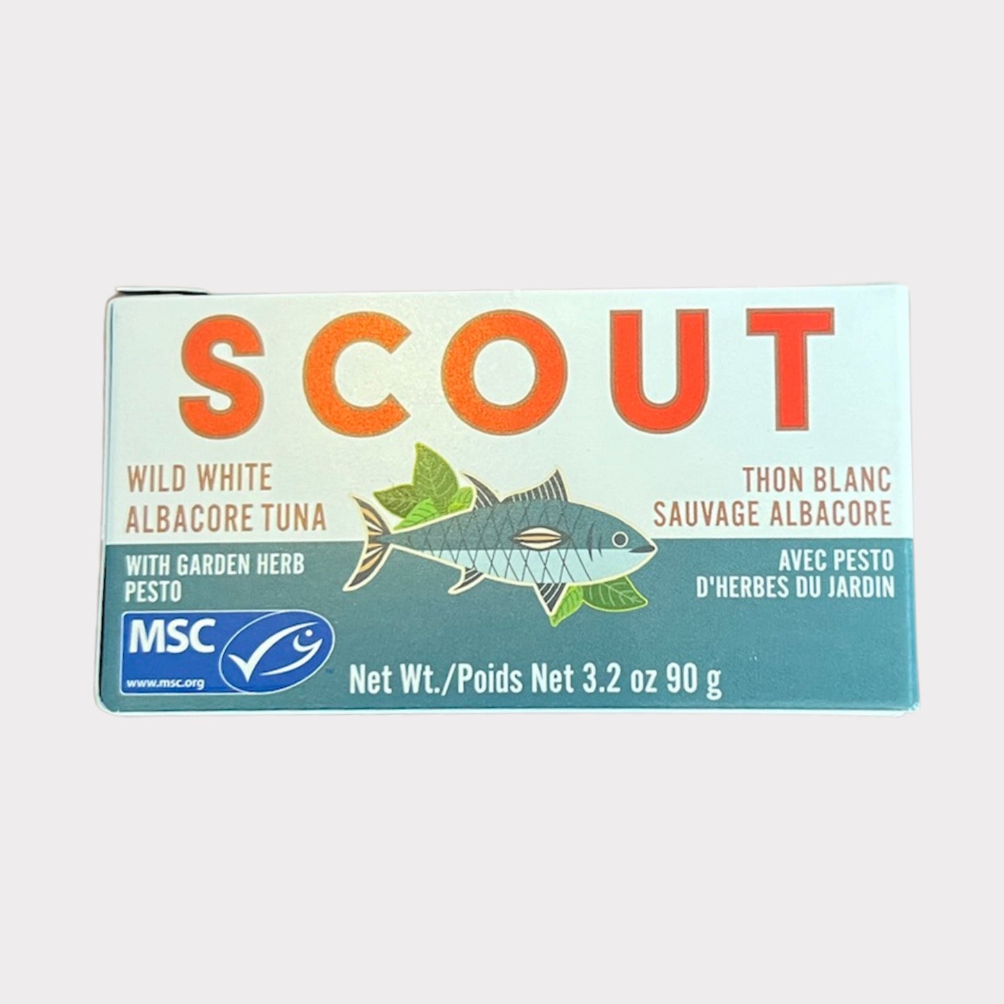 Scout Wild White Albacore Tuna with Garden Herb Pesto