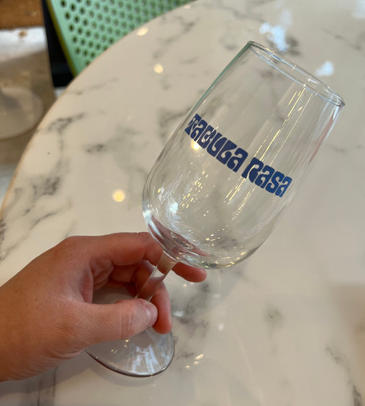 Tabula Rasa Wine Glass