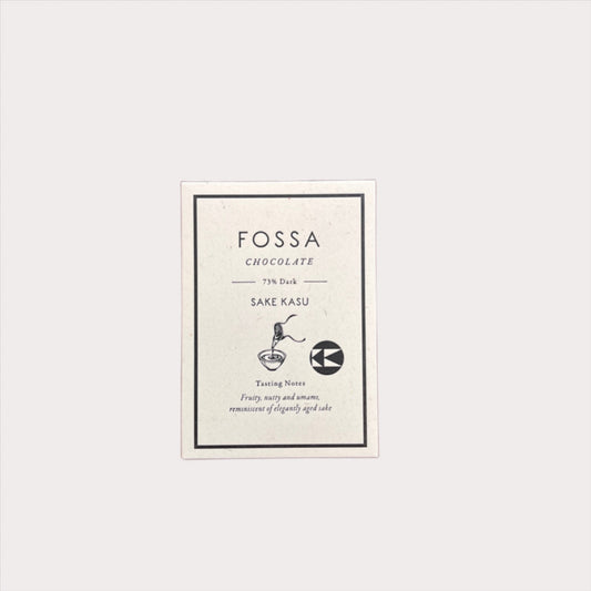 Fossa Sake Kasu Dark 73% (Limited Edition)