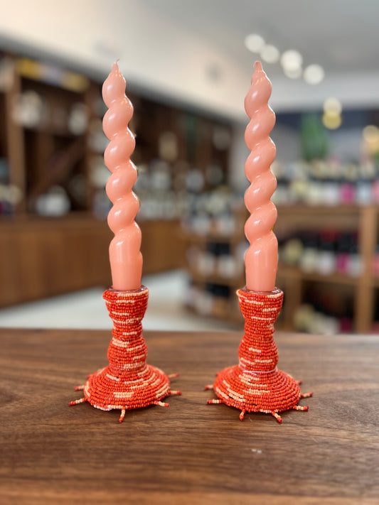 Velaburn Red and Pink Candle Stick Holder