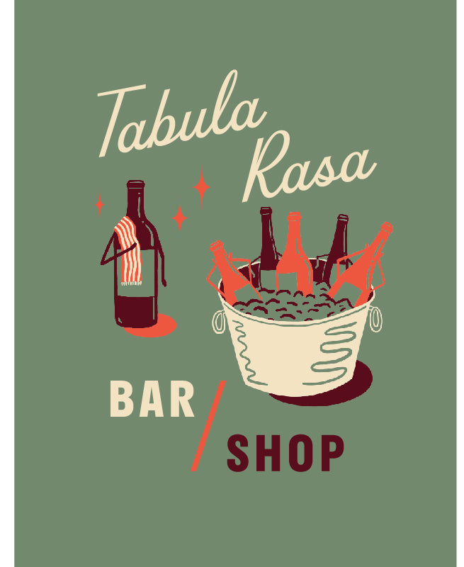 Sasa x Tabula Rasa Bar / Shop Bottle Shirt