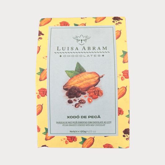 Luisa Abram Pecans Dragees Covered in Chocolate, 120g