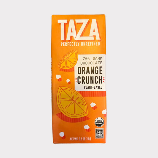 Taza Orange Crunch Bar 2.5oz