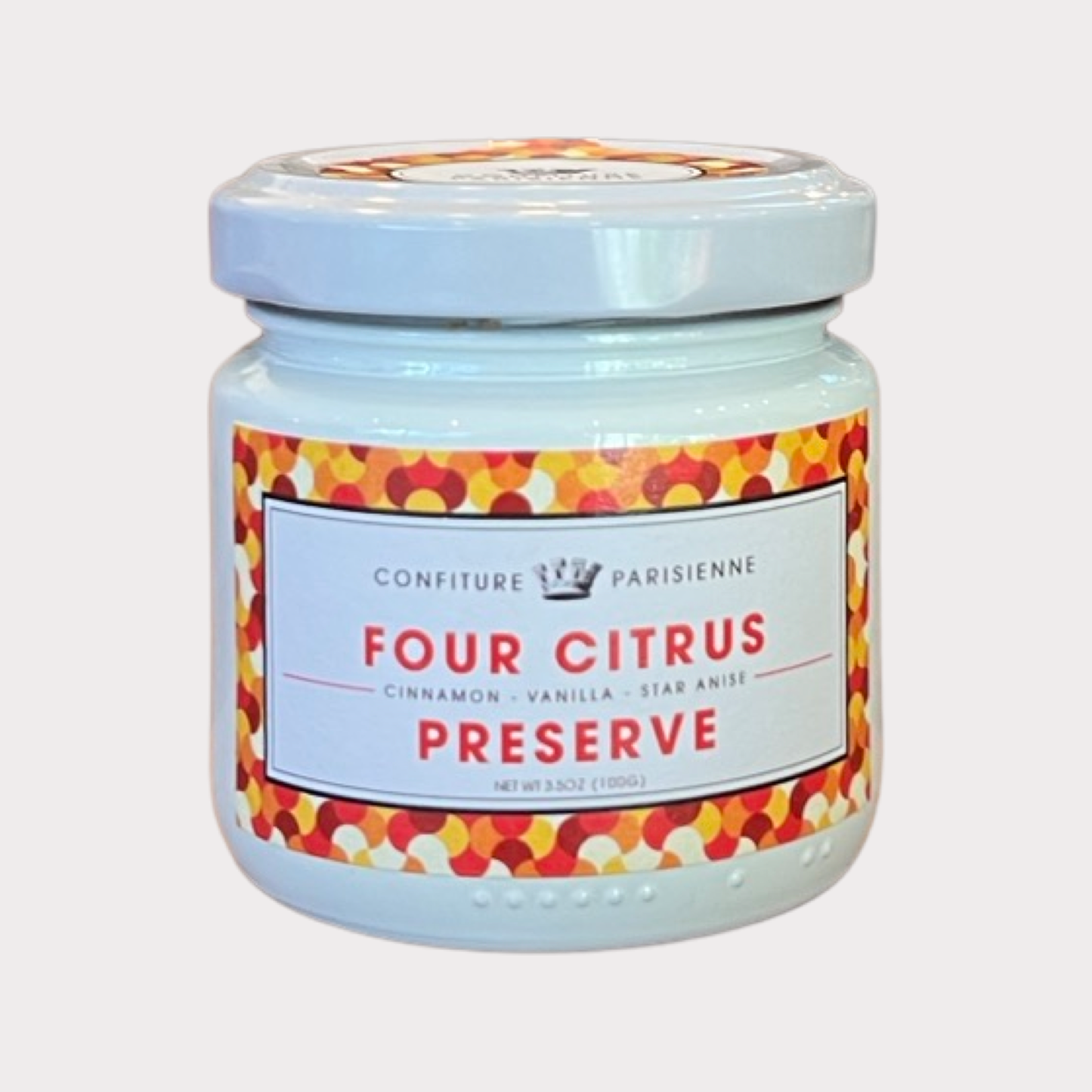Confiture Parisienne Four Citrus Preserve with Star Anise, Cinnamon, and Vanilla