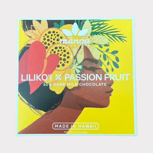 Manoa Liliko'i x Passion Fruit Dark Milk Mini