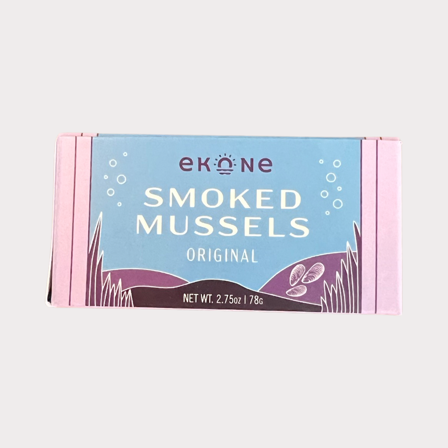 Ekone Oyster Co. Smoked Mussels, 2.75oz
