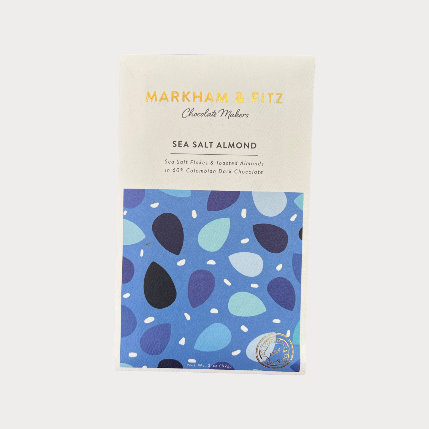 Markham & Fitz Sea Salt & Almond 60%, 2oz