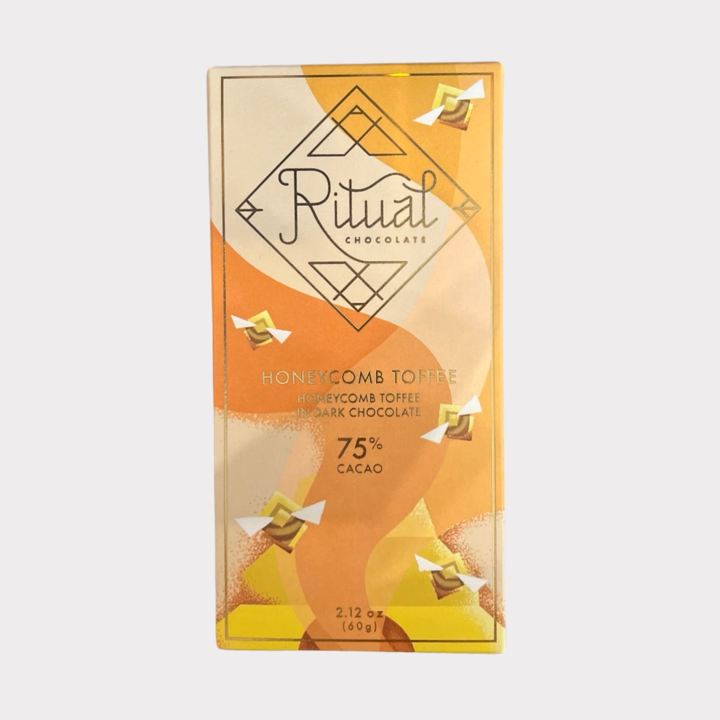 Ritual Honeycomb Toffee 75%, 2.12oz