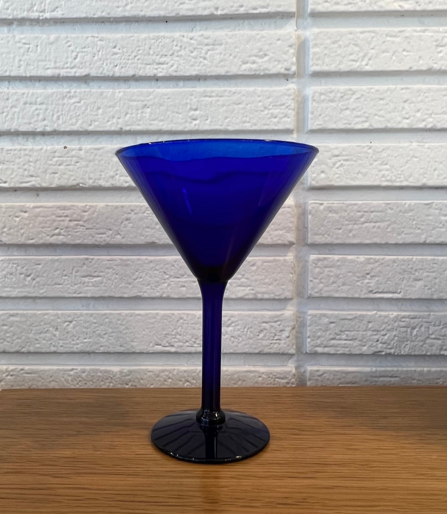 Blue Martini Glasses (Set of 4)