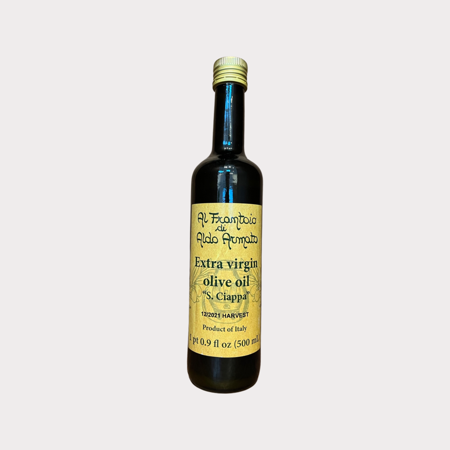 Aldo Armato Olive Oil "Olio d'Oliva Extra Vergine S. Ciappa" 2021 500ml