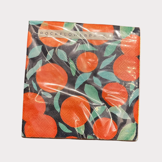 RFP cocktail napkins Orange