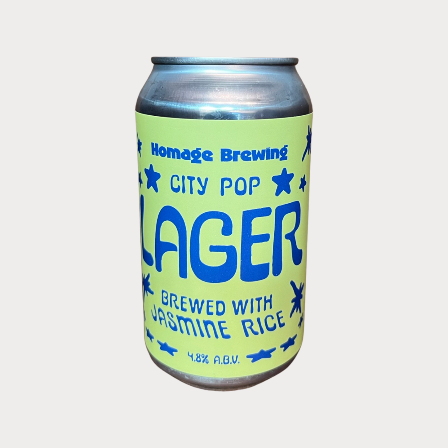 Homage City Pop Lager 12oz Can