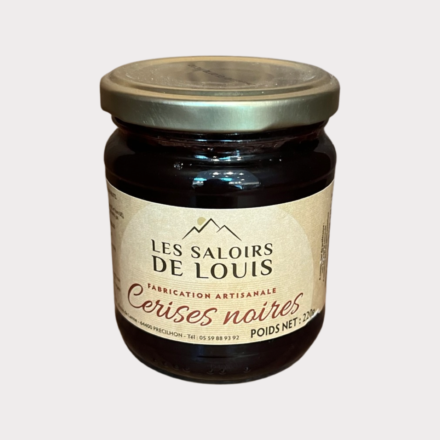 Les Saloirs de Louis - Basque Black Cherry Jam